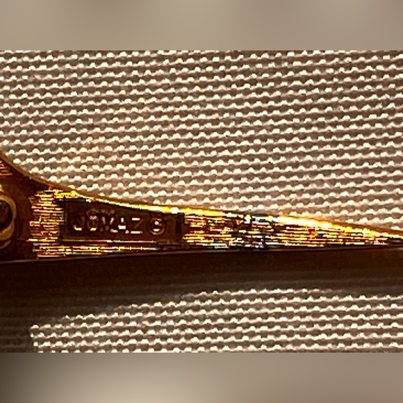 Vintage Jomaz Pavé Rhinestone lightning bolt Supernova Starburst Brooch Pin - Picture 3 of 10